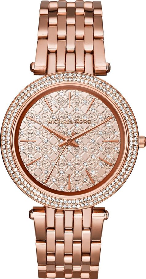 michael kors rose gold watch pearl face|Darci Pavé Rose Gold.